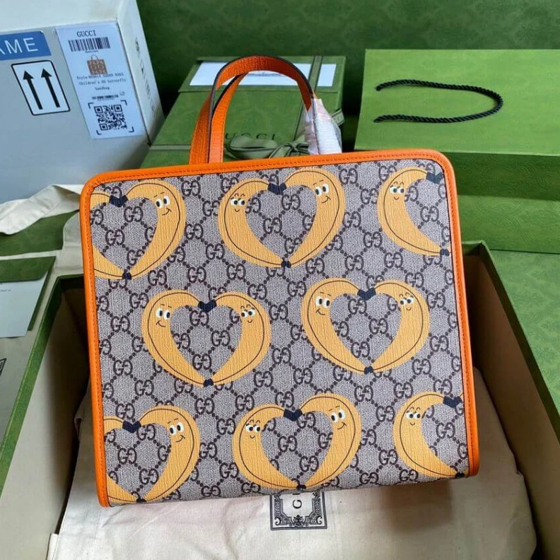 Top lv Beige and Gucci Nina Dzyvulska Tote Bag