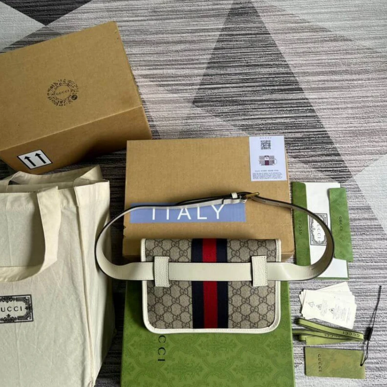 Top lv Gucci Ophidia Belt Bag