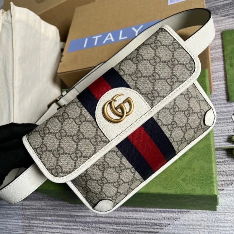 Top lv Gucci Ophidia Belt Bag