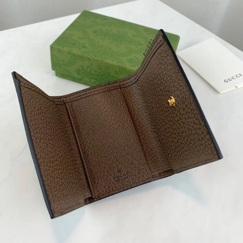 Kitlife ru Beige ebo Gucci Ophidia Bi-Fold Wallet