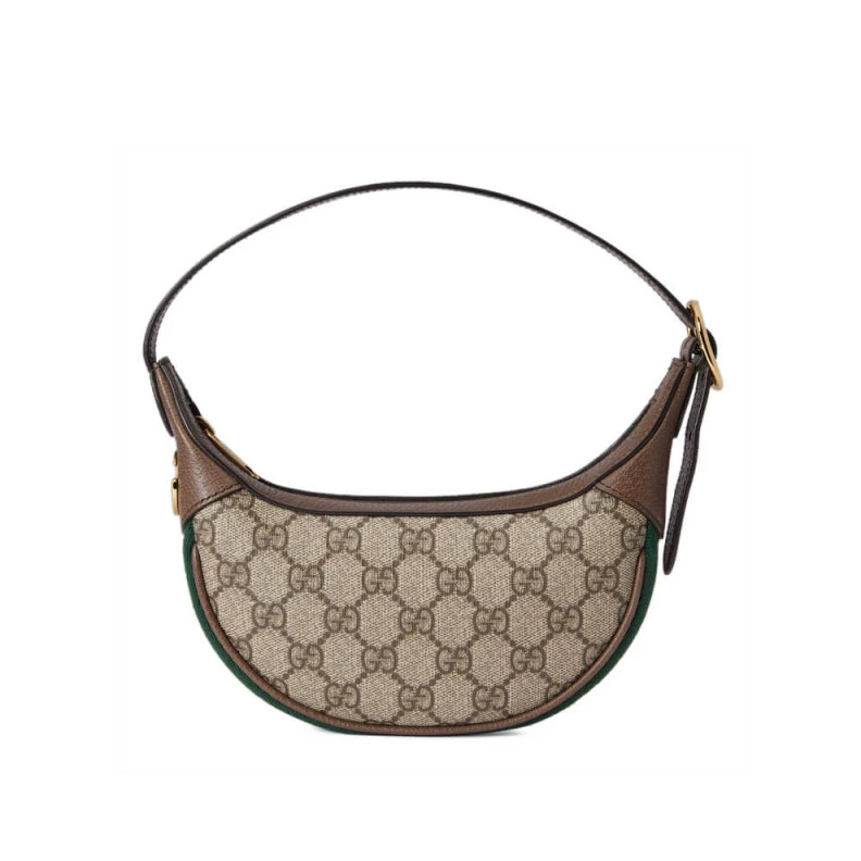 Adjustabl Gucci Ophidia GG Mini Bag Coffee