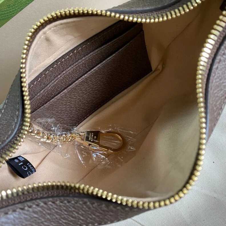 Replica bags Adjustabl Gucci Ophidia GG Mini Bag Coffee