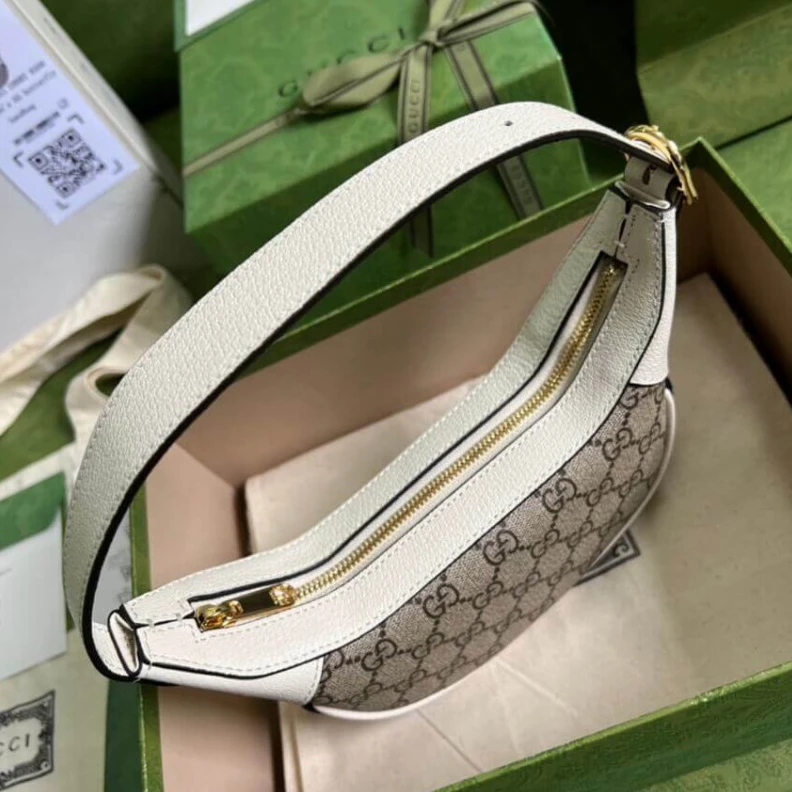 Replica bags Adjustabl Gucci Ophidia GG Mini Bag White