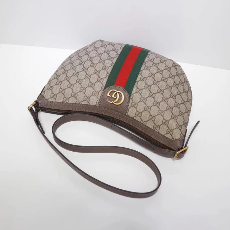 Louis vuitton locations Mirroring Gucci Ophidia GG Small Shoulder Bag Brown