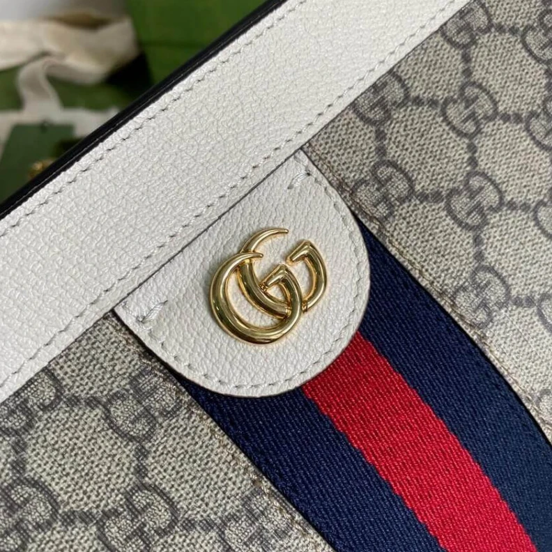 Replica bag Interior Gucci Ophidia GG Small Shoulder Bag White