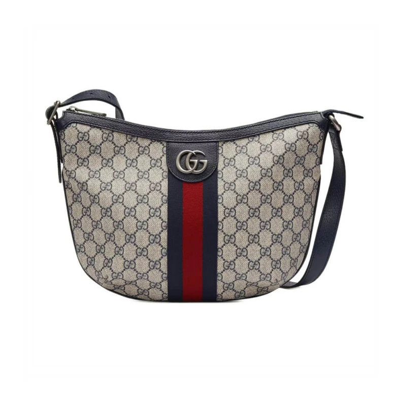 Silverton Gucci Ophidia GG Small Shoulder Bag in Blue