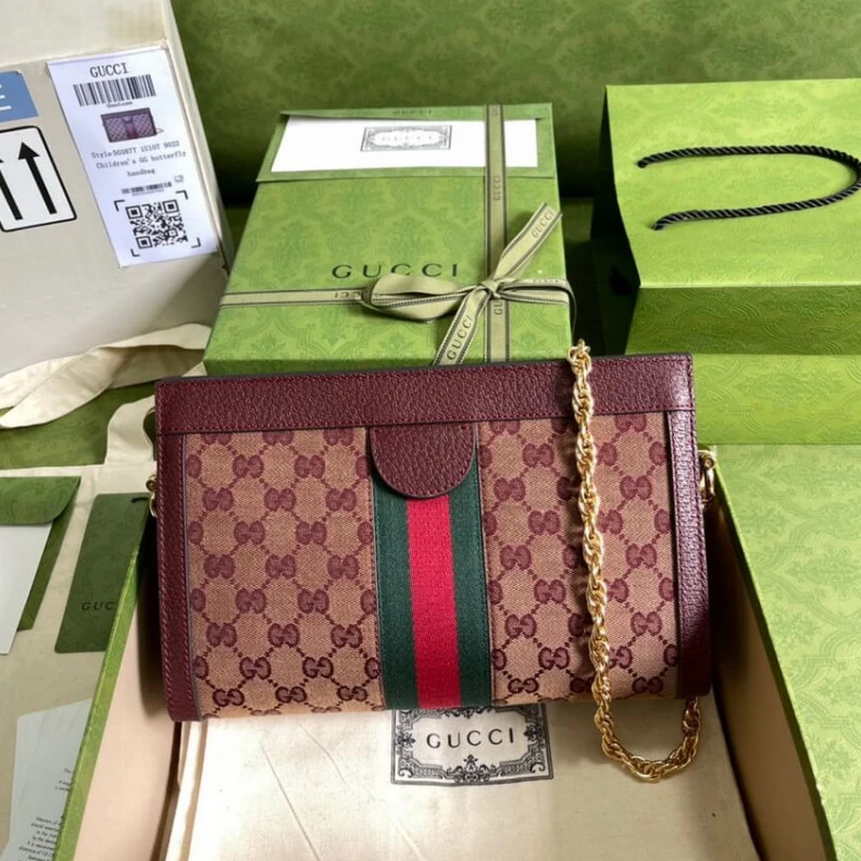 Top lv Green and Gucci Ophidia GG Small Shoulder Bag in Burgundy