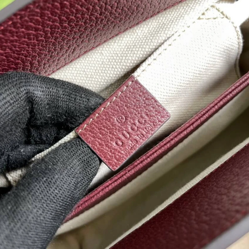 Top lv Green and Gucci Ophidia GG Small Shoulder Bag in Burgundy