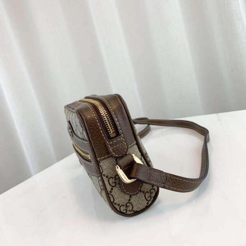 Kitlife ru Microfibe Gucci Ophidia GG Supreme Mini Bag Beige
