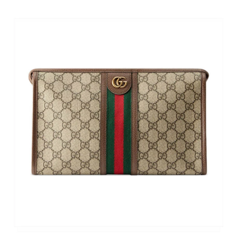 Beige ebo Gucci Ophidia GG Toiletry Case Coffee