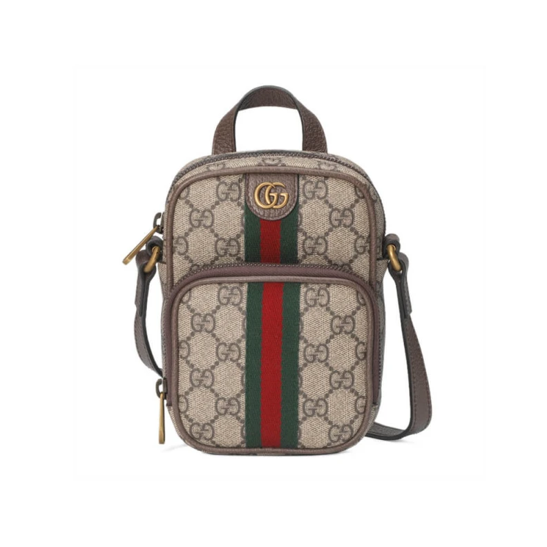 The Aria c Gucci Ophidia Mini Bag Coffee