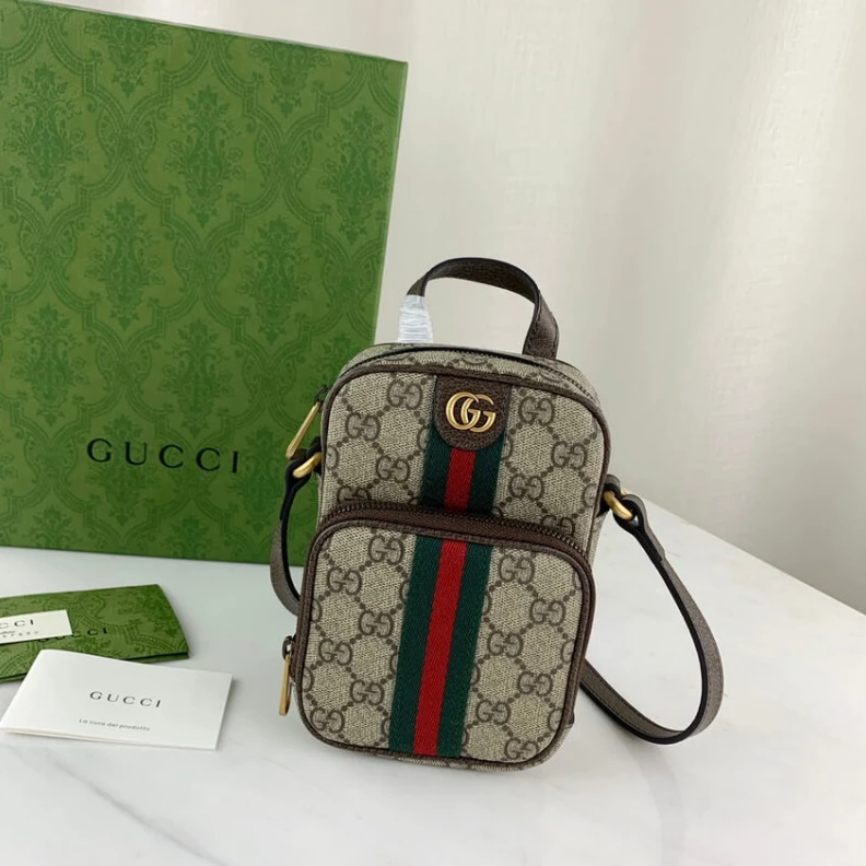 Replica bags lv The Aria c Gucci Ophidia Mini Bag Coffee