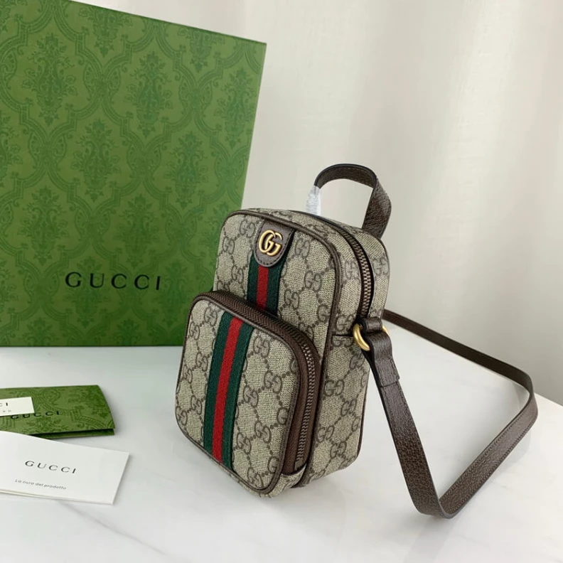 Replica bags lv The Aria c Gucci Ophidia Mini Bag Coffee
