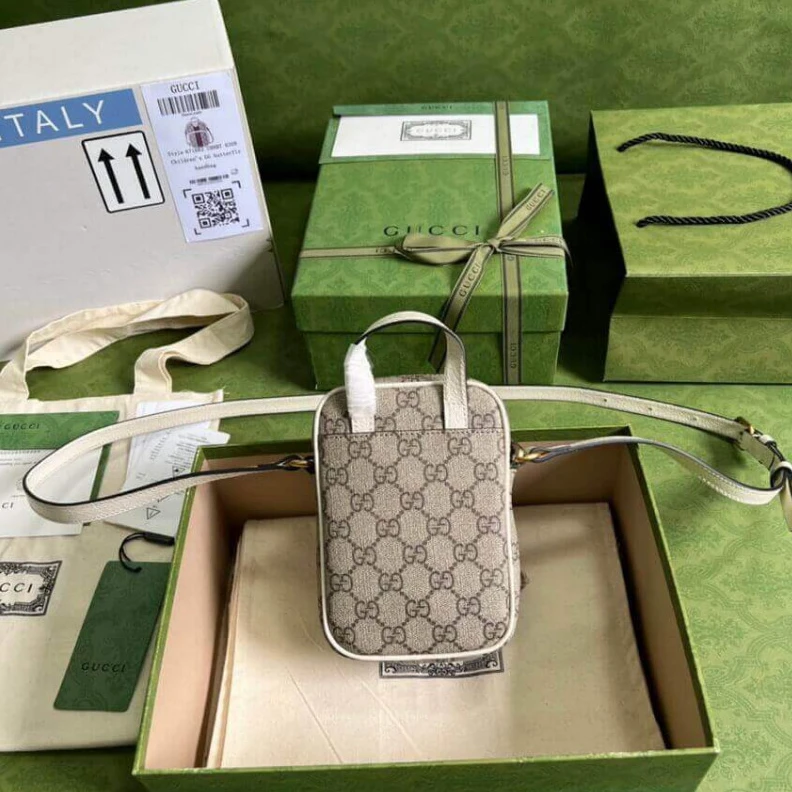 Louis vuitton locations Gucci Ophidia Mini Bag White