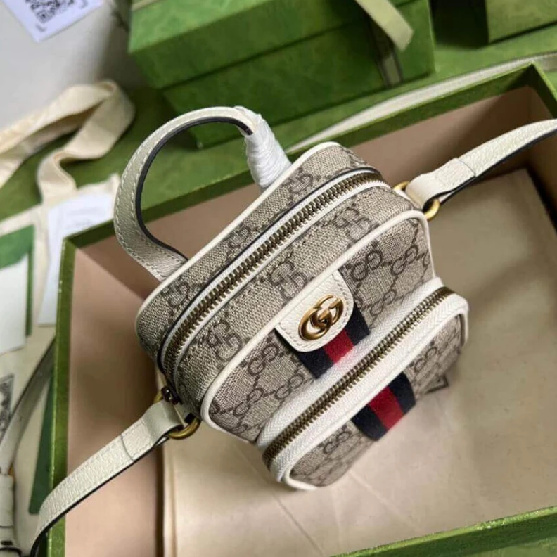 Louis vuitton locations Gucci Ophidia Mini Bag White