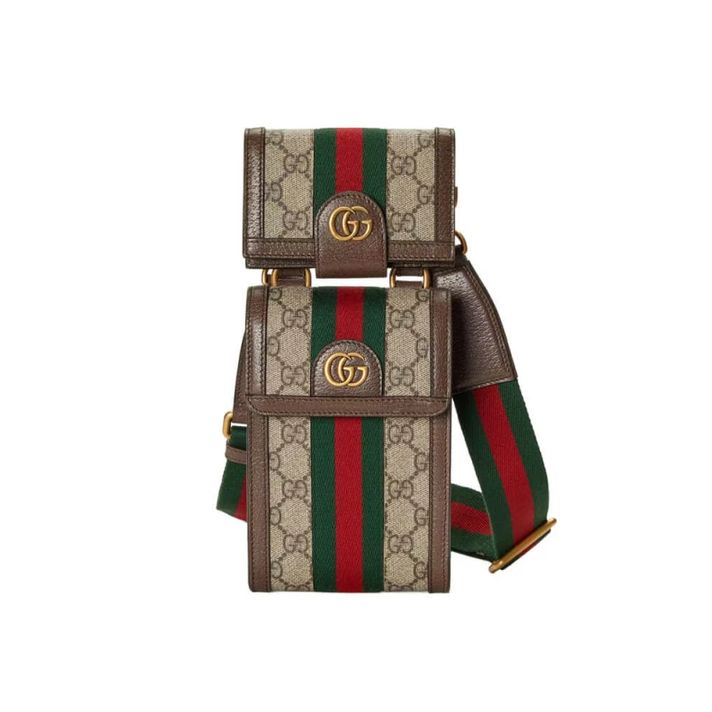 Multifunct Gucci Ophidia Mini Bag and Detachable Wallet