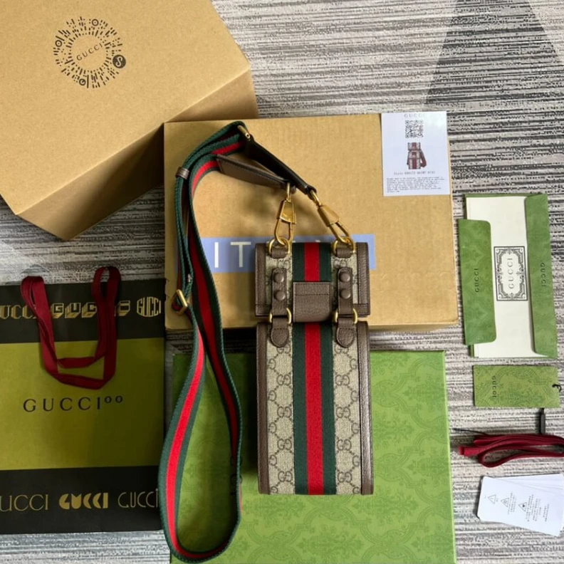 Kitlife ru Multifunct Gucci Ophidia Mini Bag and Detachable Wallet