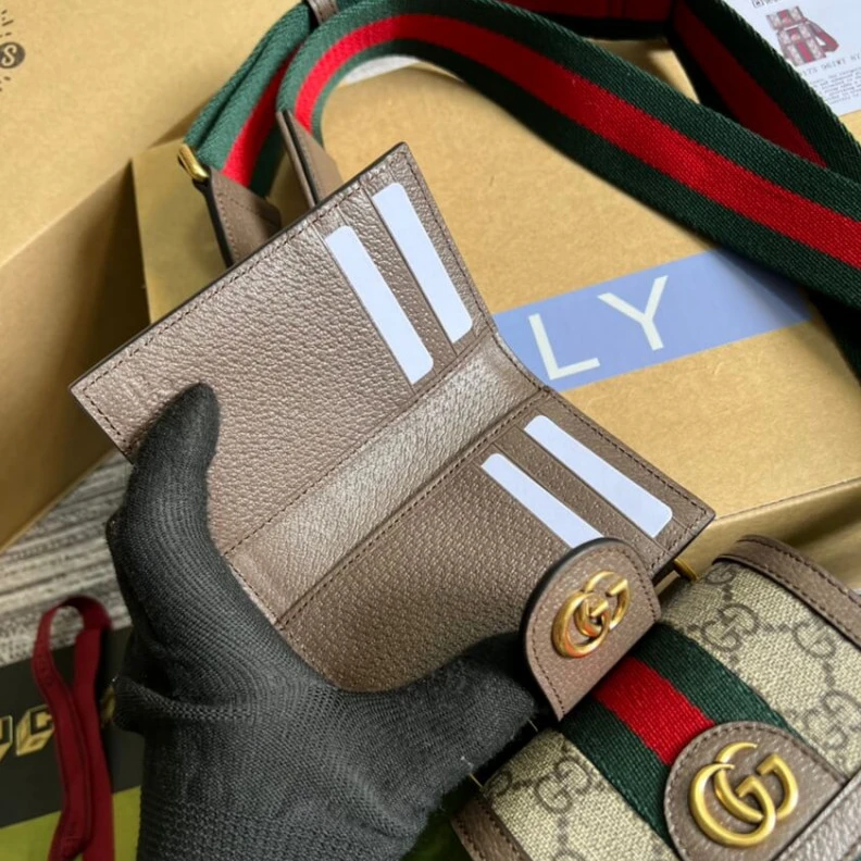Kitlife ru Multifunct Gucci Ophidia Mini Bag and Detachable Wallet