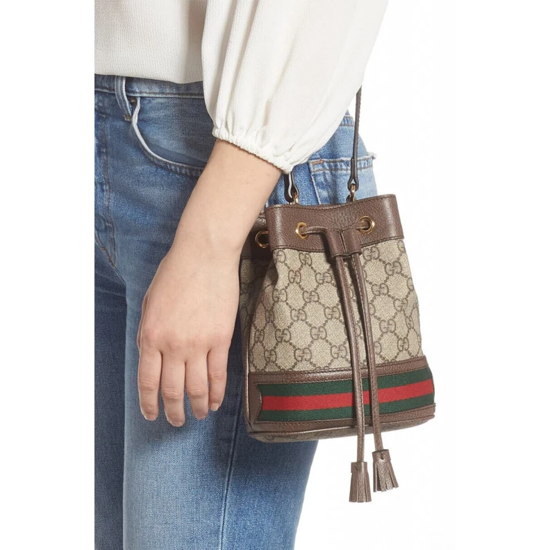 Louis vuitton locations Adjustabl Gucci Ophidia Mini GG Bucket Bag