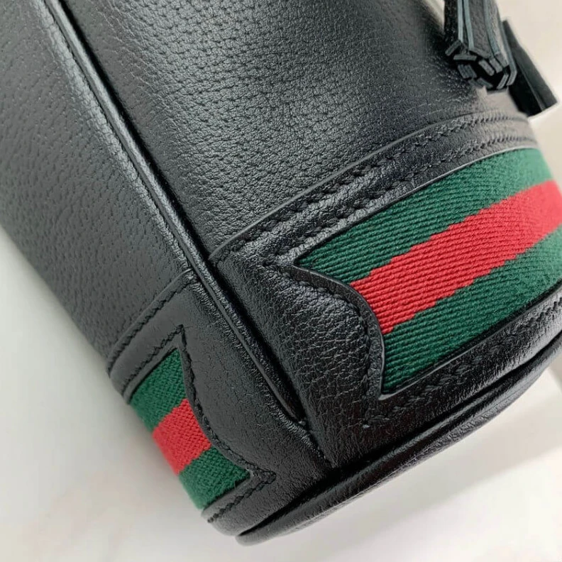 Kitlife Black ‘Oph Gucci Ophidia Small Bucket Bag Black
