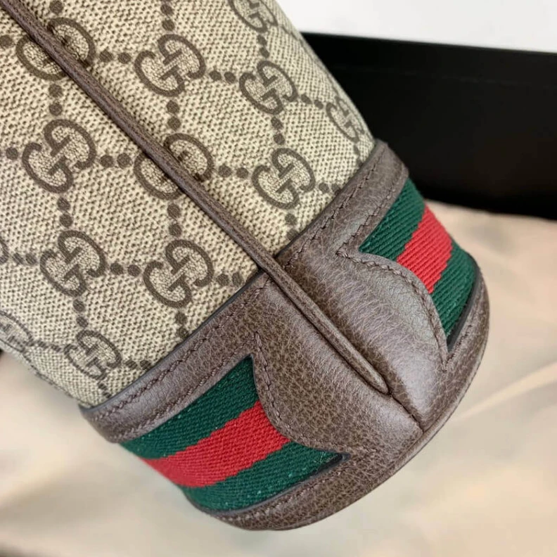Replica bags lv Green and Gucci Ophidia Small GG Bucket Bag
