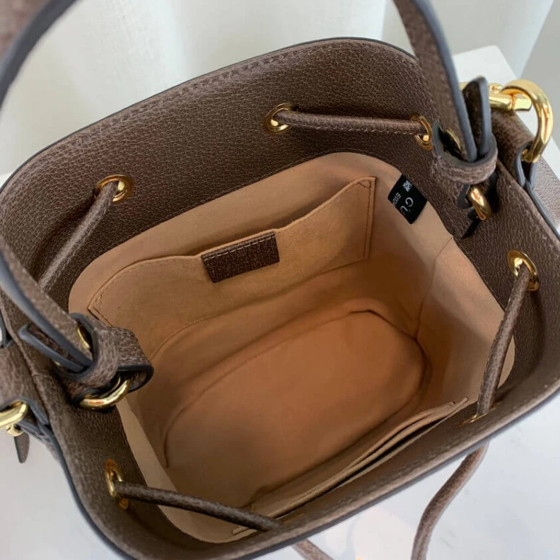 Replica bags lv Green and Gucci Ophidia Small GG Bucket Bag