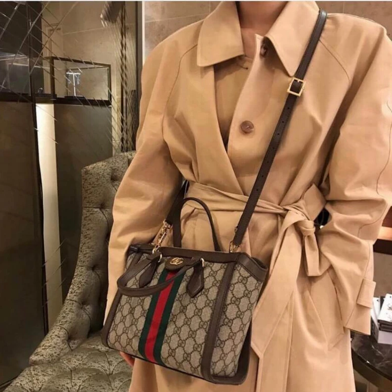 Replica bags lv Interior Gucci Ophidia Small GG Tote Bag