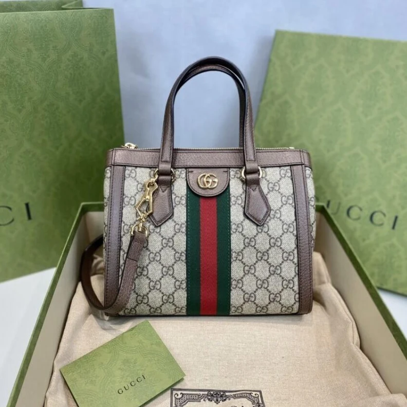 Replica bags lv Interior Gucci Ophidia Small GG Tote Bag