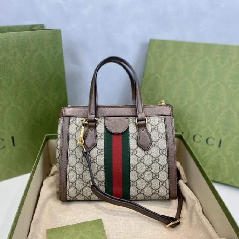 Replica bags lv Interior Gucci Ophidia Small GG Tote Bag