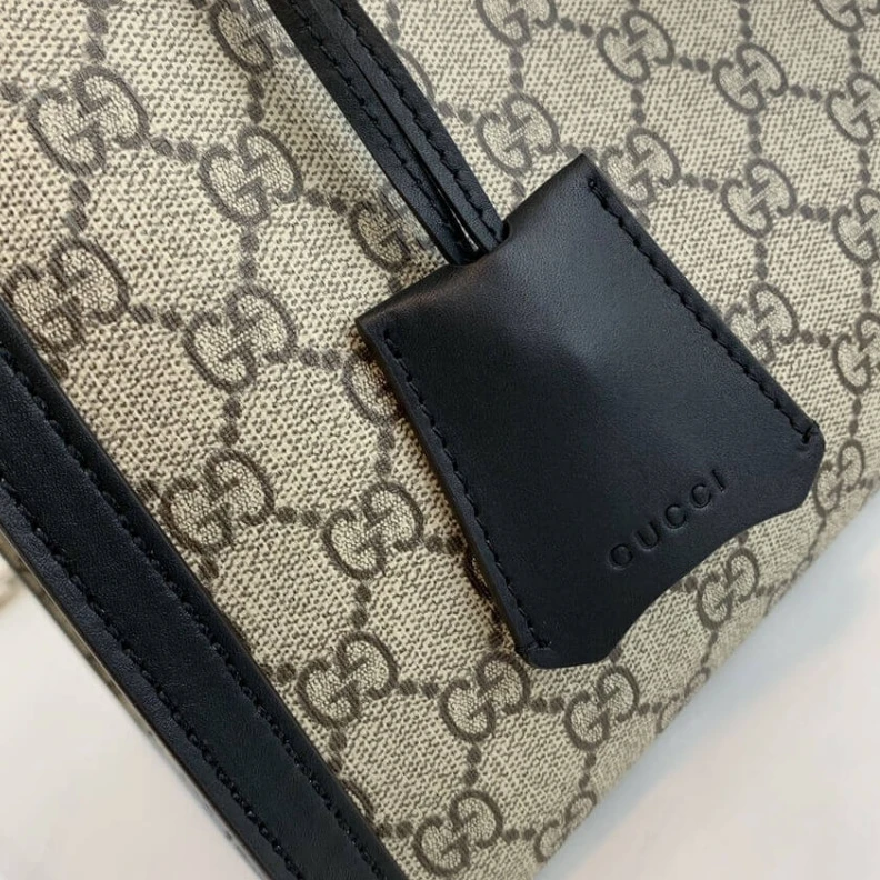 Kitlife ru Shiny gol Gucci Padlock Medium GG Shoulder Bag Black