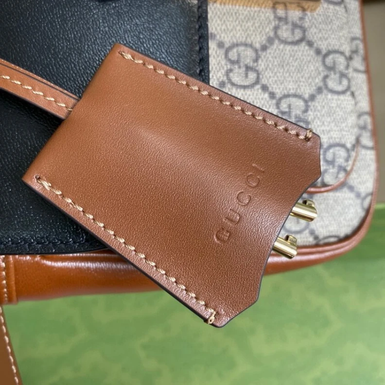 Replica bag Microfibr Gucci Padlock Mini Bag Black