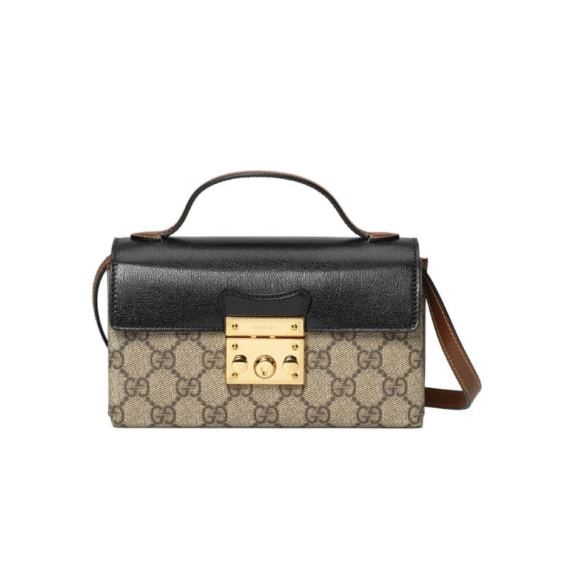 Lock clor Gucci Padlock Mini Bag Black