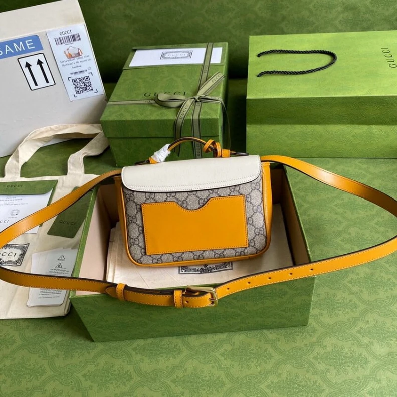 Lv belts replica Key with Gucci Padlock Mini Bag White