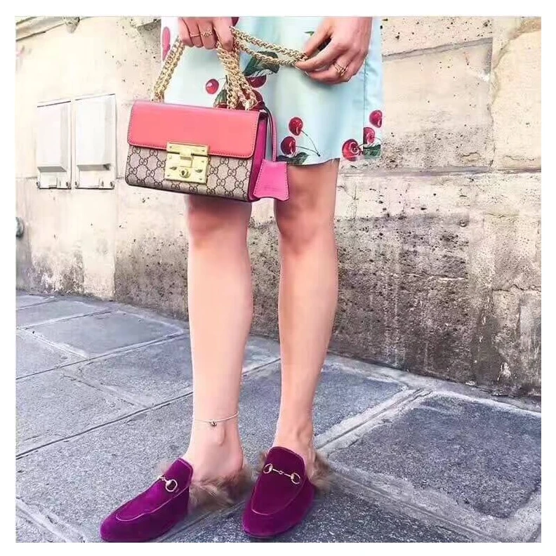 Replica bags lv A small st Gucci Padlock Small GG Shoulder Bag Red