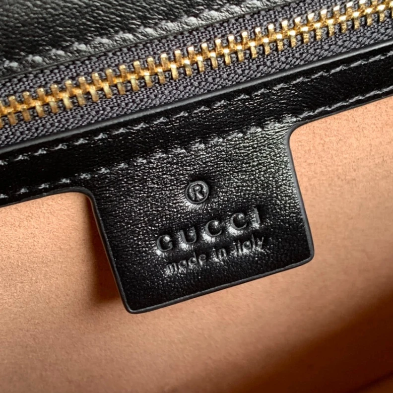 Louis vuitton locations Beige and Gucci Padlock Small Shoulder Bag Black