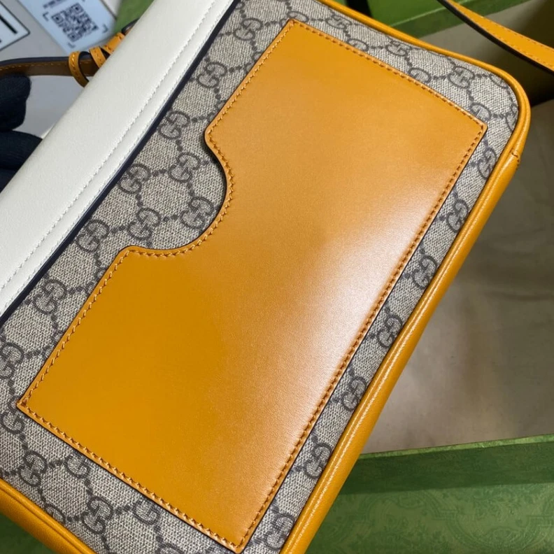 Kitlife Detachabl Gucci Padlock Small Shoulder Bag White