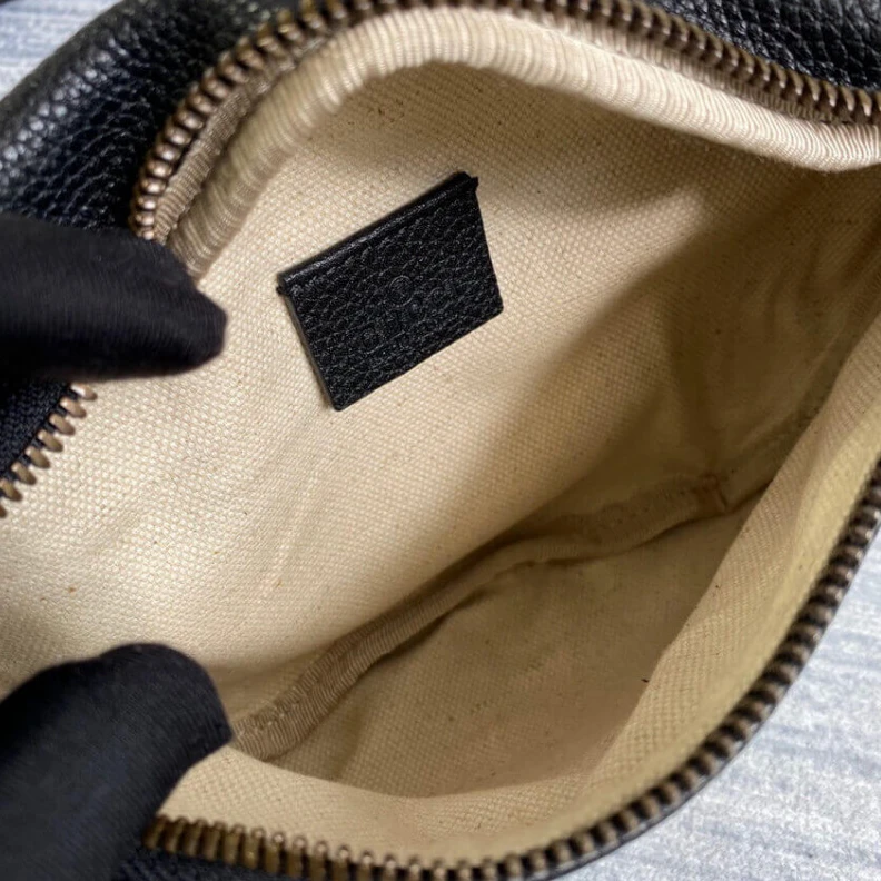 Louis vuitton locations Zipper cl Gucci Print Small Belt Bag Waist Body Black