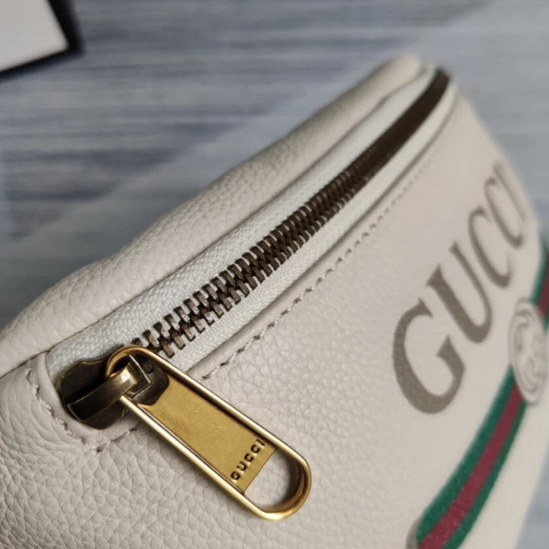 Kitlife ru Blue and Gucci Print Small Belt Bag Waist Body White