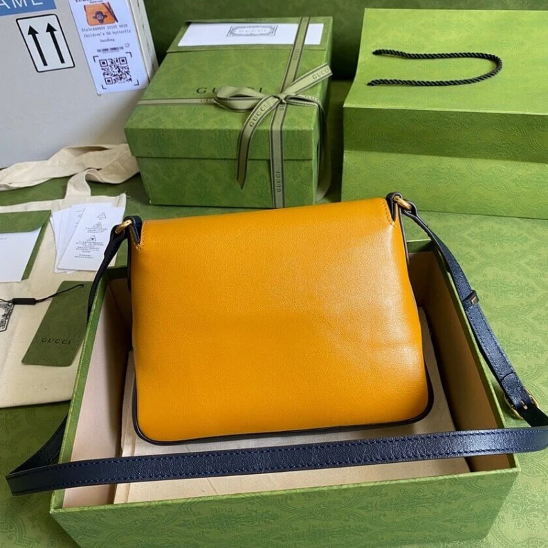 Replica bags Antique g Gucci Small Messenger Bag with Double G 648934