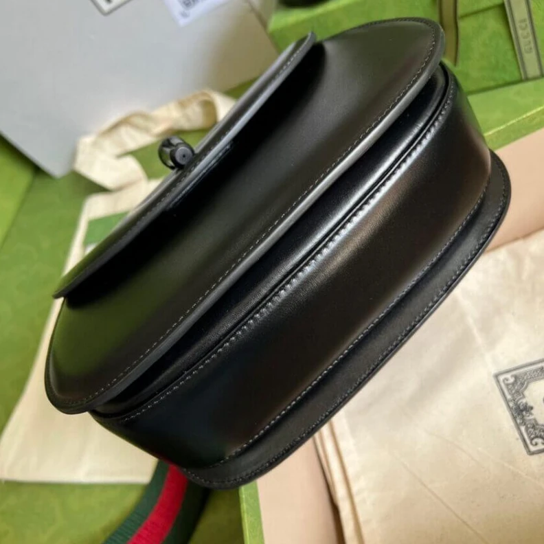 Replica bags Gucci Small Top Handle Bag with Bamboo Black