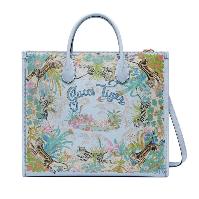 38 x 32 x Gucci Tiger Medium Tote Bag