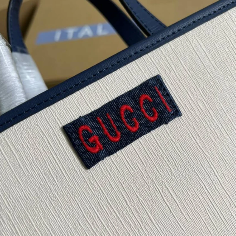 Replica bags lv Nylon lin Gucci Tote Bag Cat Print