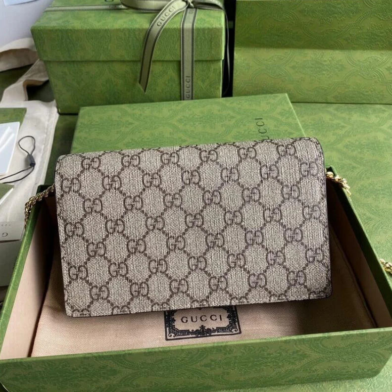 Lv belts replica Interior Gucci Valentine's Day Chain Card Case Wallet
