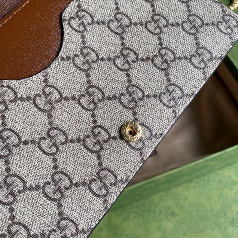 Lv belts replica Interior Gucci Valentine's Day Chain Card Case Wallet