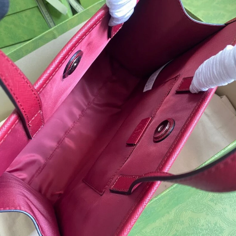Replica bags W27.9cm x Gucci Woodland Tote Bag