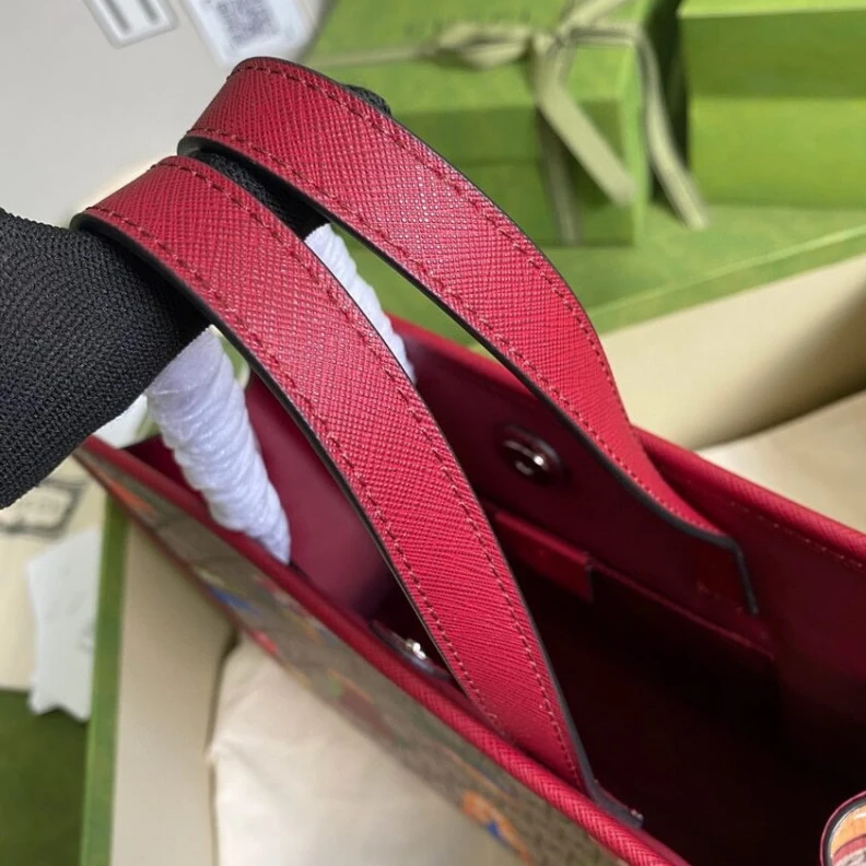 Replica bags W27.9cm x Gucci Woodland Tote Bag