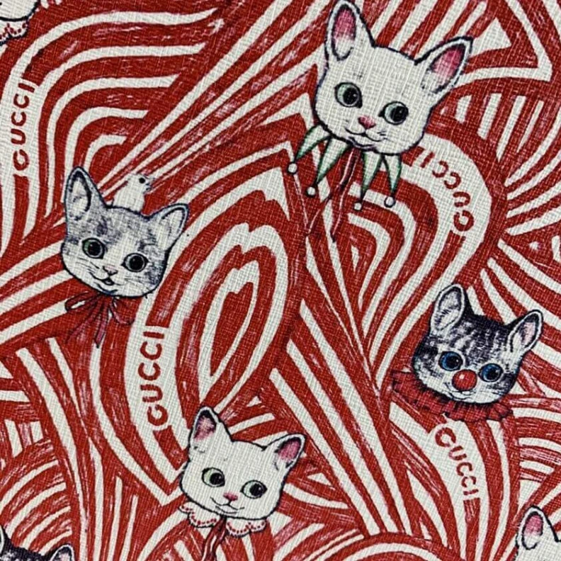 Kitlife Hypoaller Gucci Yuko Higuchi Tote Bag Cat Print