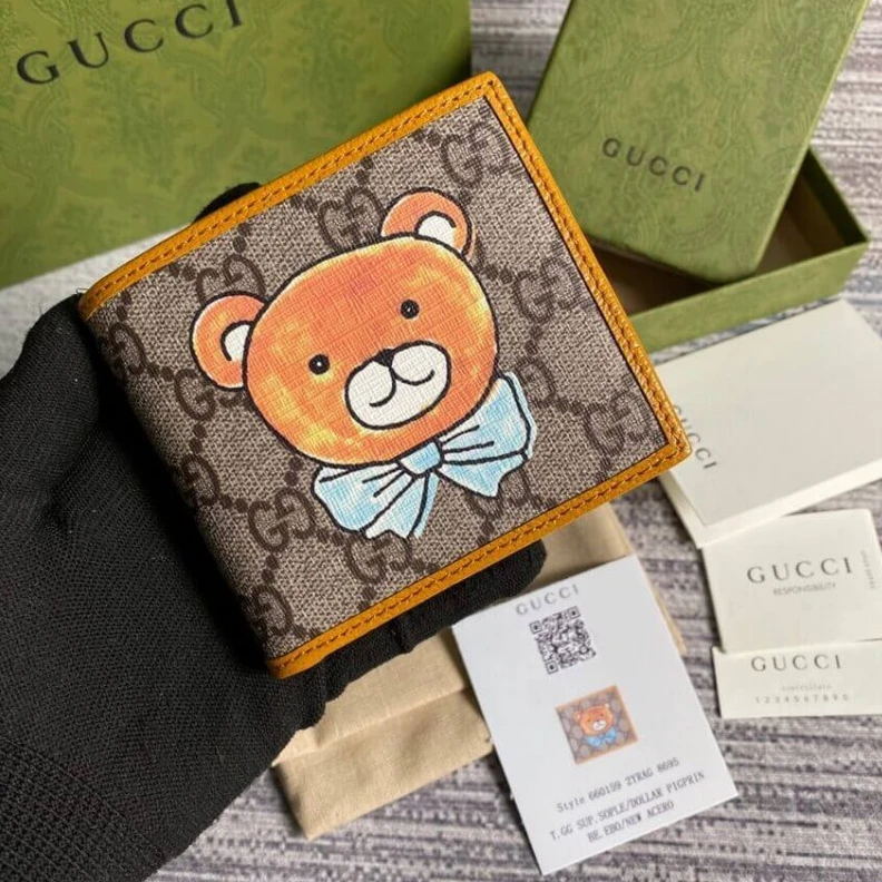 Kitlife ru Beige ebo KAI x Gucci Bifold Wallet