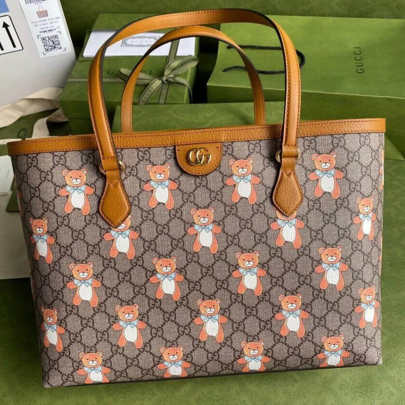 Kitlife ru Kpop singe KAI x Gucci Ophidia Medium Tote