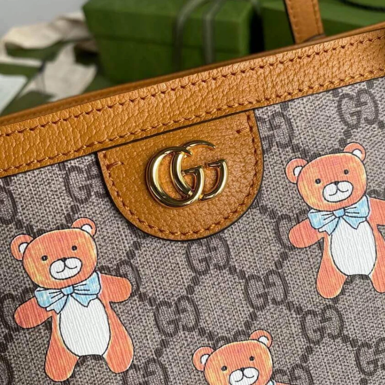 Kitlife ru Kpop singe KAI x Gucci Ophidia Medium Tote